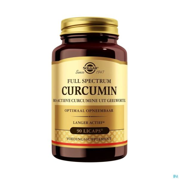 Solgar Full Spectrum Curcumin Softcaps 90