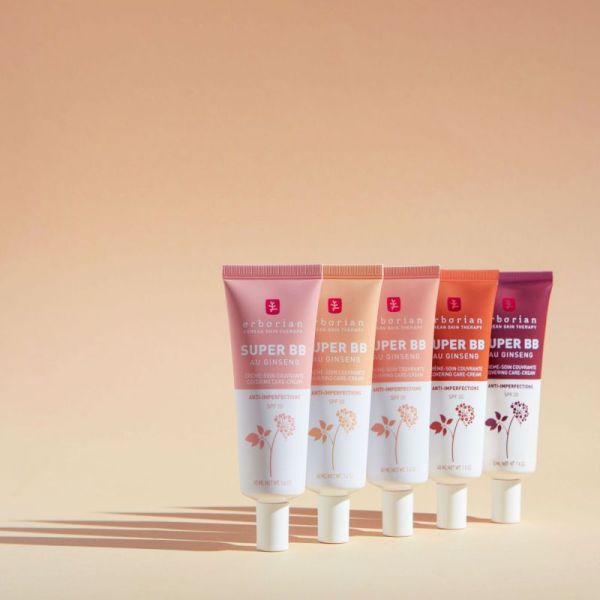 Super BB Ginseng Crème Soin Couvrant Anti-Imperfections SPF20 Teinte Dorée 15ml