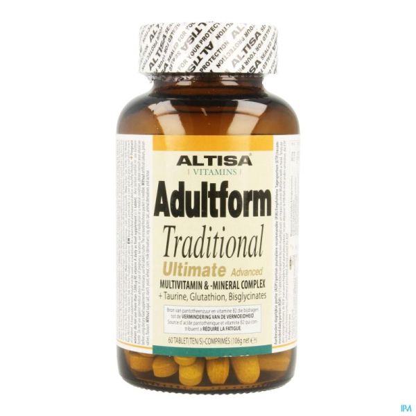 Altisa Adultform Traditional Ultimate Comprimés 60