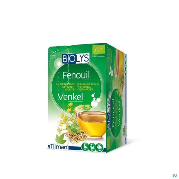 Biolys Fenouil 24 Infusettes