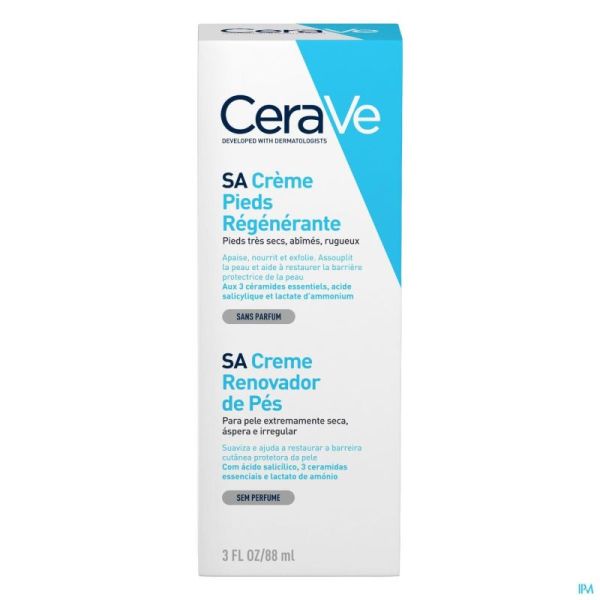 Cerave Crème pour les Pieds Régénérante 88ml