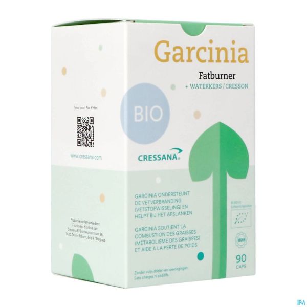 Cressana Bio Garcinia Fatburner Gélules 90