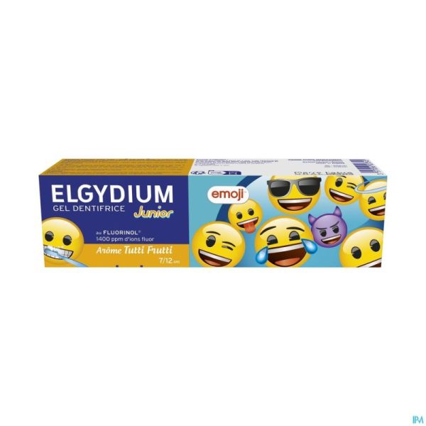 Elgydium Dentifrice Junior Emoji Tutti Frutti 50ml Nf