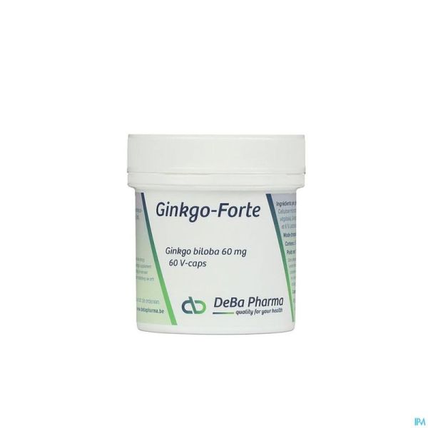 Ginkgo Forte Caps 60x60mg Deba