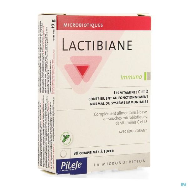 Lactibiane Immuno Comprimés A Sucer 30