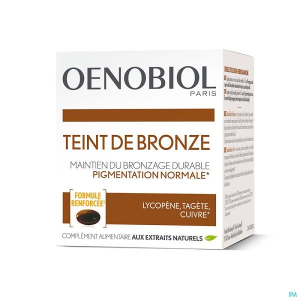 Oenobiol Teint de Bronze - Joli Teint 30 Gélules