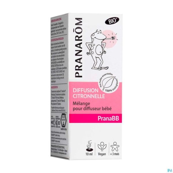 Pranabb Citronella Melange Diffuseur Bébé 10ml