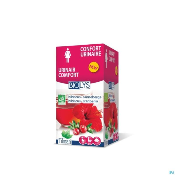 Thé Biolys Hibiscus Canneberge 20 Sachets