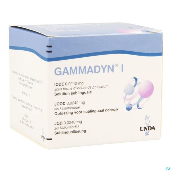 Unda Gammadyn Iode 30 Ampoules