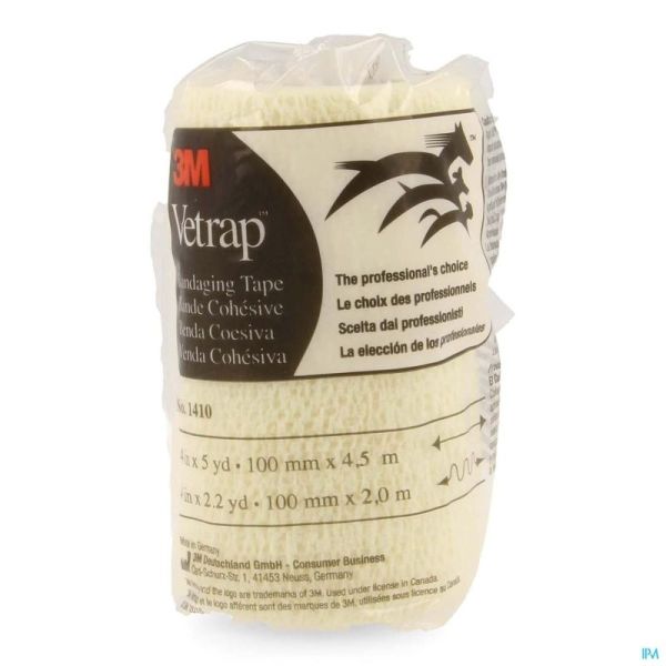 Vetrap Bandage 10cmx4,5m Blanc