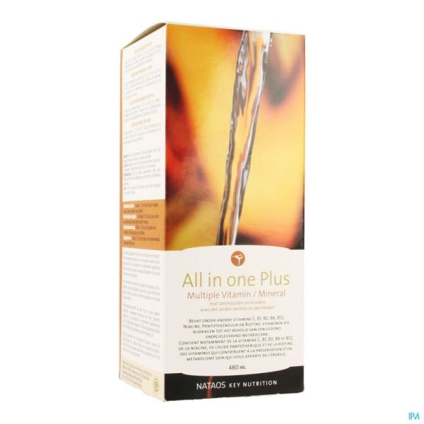 All In One Plus Multiple Vitamin/mineral 480ml