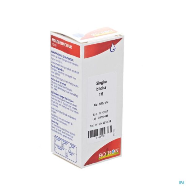 Boiron Ginkgo Biloba Teinture Mère 60 Ml