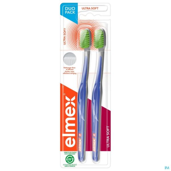 Elmex Brosse Dents Ultra Soft duo