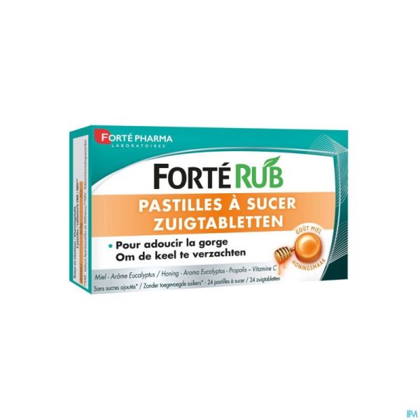 Forte Rub Pastilles Gorge Miel 24