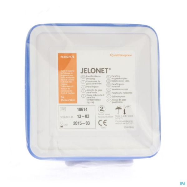 Jelonet 10cmx10cm 7478 36 Compr