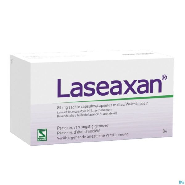 Laseaxan 80mg Capsules Molles 84