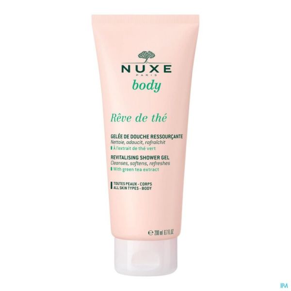 Nuxe Body Rêve de Thé Gelée de Douche Ressourçante 200ml Prix Permanent