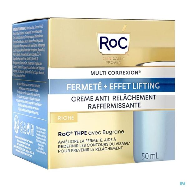 Roc Multi Correx.firm+lift A/sag. Crème Rich Pot 50ml