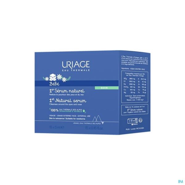 Uriage Bb 1er Sérum Naturel 15x5ml