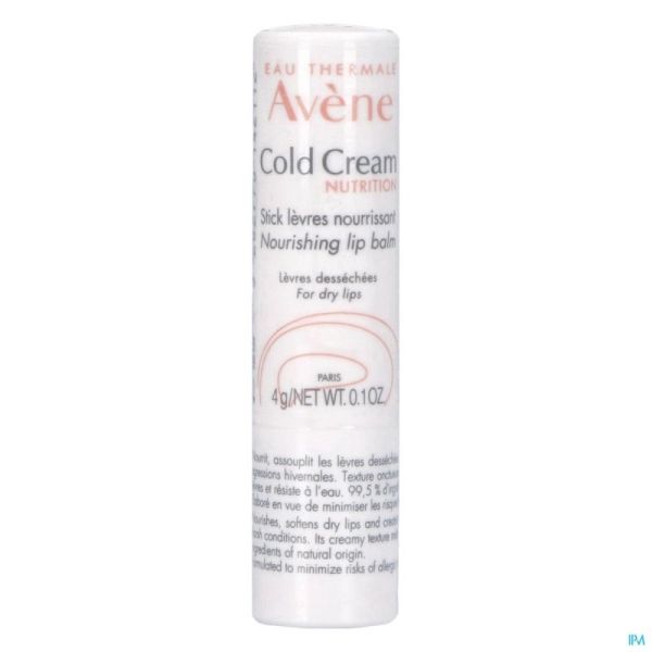 Avène Cold Cream Stick Lèvres Nourrissant 4g