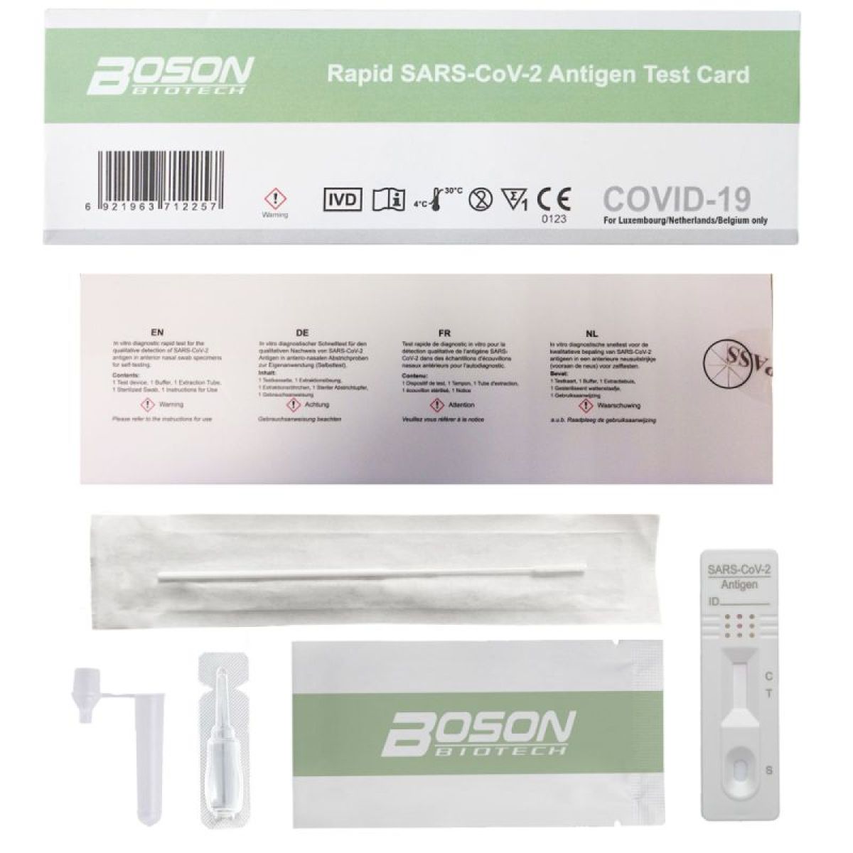 Boson Autotest Antig nique Rapide Pour La D tection Du Covid 19