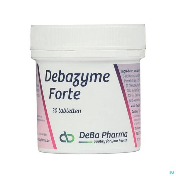 Deba-zyme Forte Comprimés 30 Deba