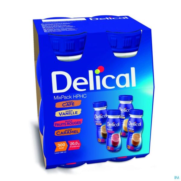 Delical Mixpack Hphc 4x200ml