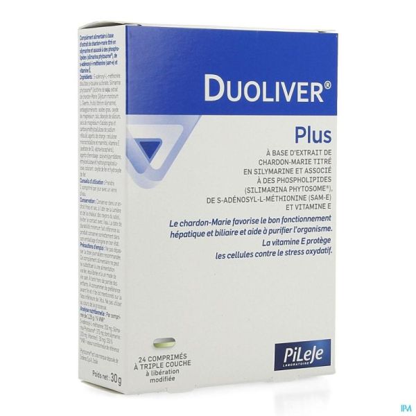 Duoliver Plus Triple Couche Gélules 24