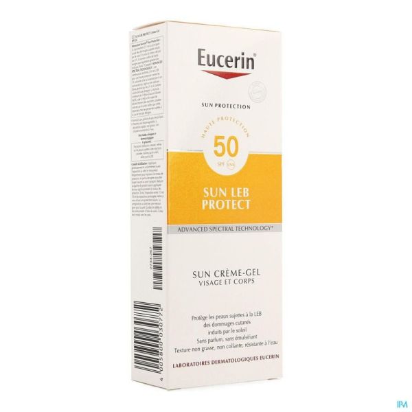 Eucerin Sun Allergy Protection Crème Gel Leb Spf50