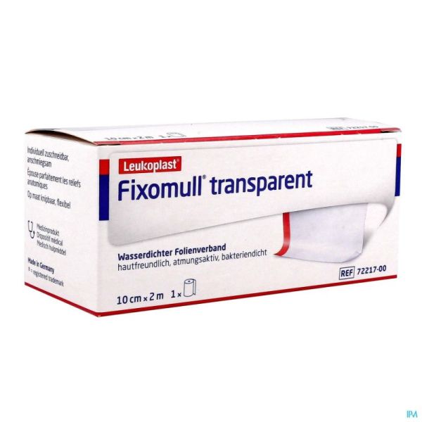 Fixomull Transp 10cmx2m 72217-00 1 Pièce