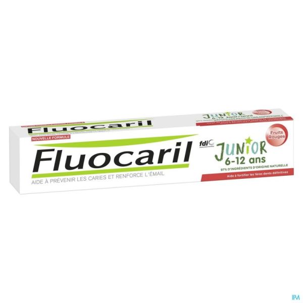 Fluocaril Dentifrice Fruits Rouges 75ml 