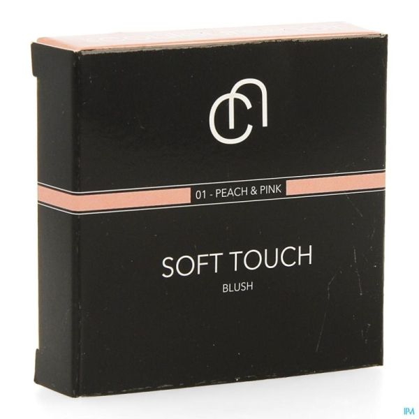 Les Couleurs De Noir Soft Touch Blush 01peach Pink