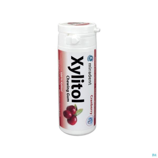 Miradent Xylitol Chewing-gum Canneberge