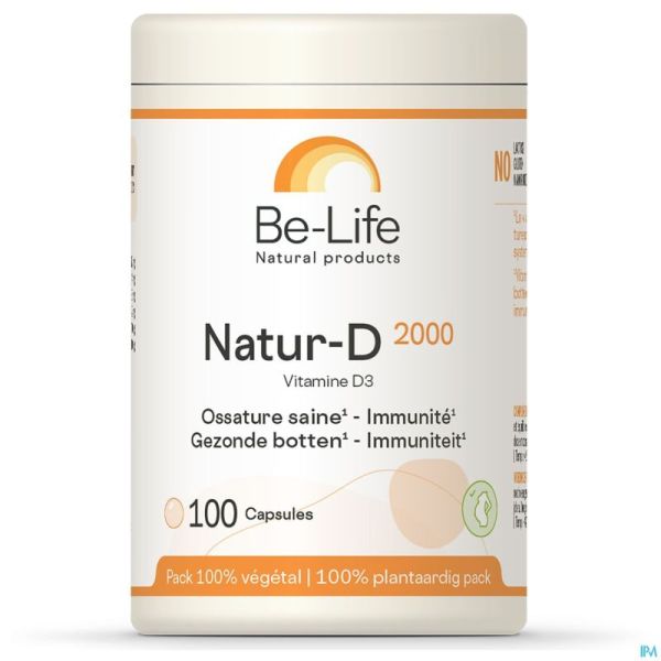 Natur D 2000 Be-life Pot Gélules 100