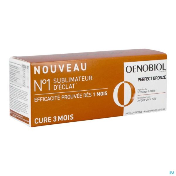 Oenobiol Perfect Bronze Gélules 3x30 Cure 3 Mois