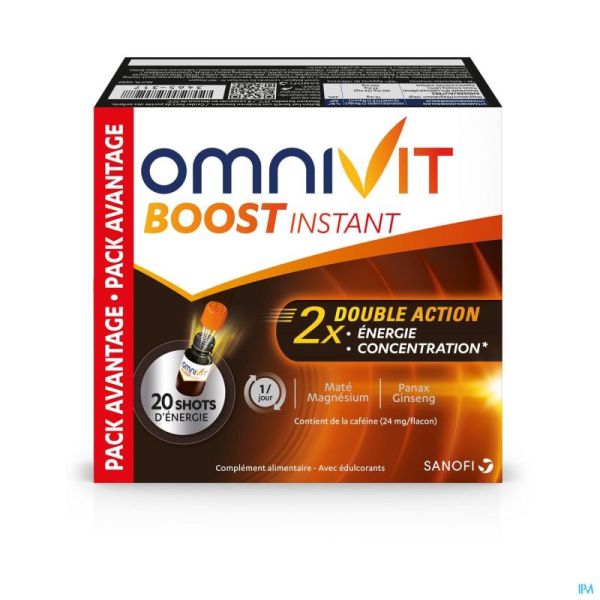 Omnivit Boost Instant 20 Flacon 15 Ml