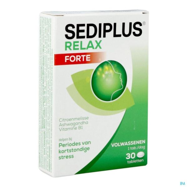 Sediplus Relax Forte 30 Comprimés