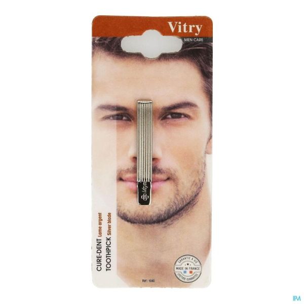 Vitry Cure Dents Lame Argent 1040 1 Pièce