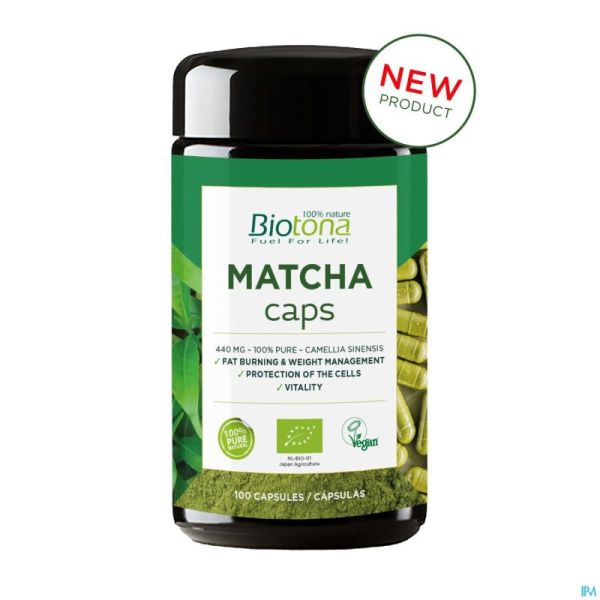 Biotona Bio Matcha Gélules 100