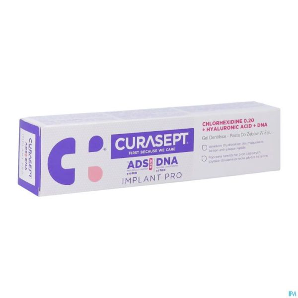 Curasept Ads Dna 720 Implant Pro Dentifrice 75ml