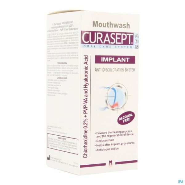 Curasept Ads Implant Bain Bouche 200ml