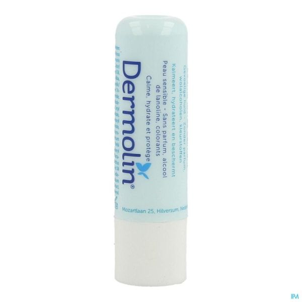 Dermolin Baume Lèvres Calmant Stick 4,8g