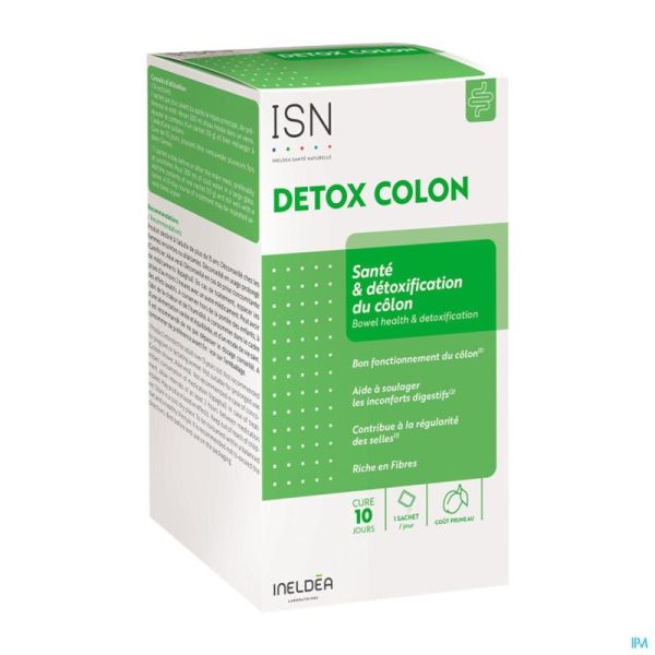 Detox Colon Isn Etui Sachets 10x10g