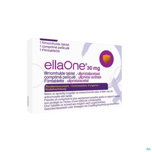 Ellaone 30mg Comprimés Pell 1 X 30mg