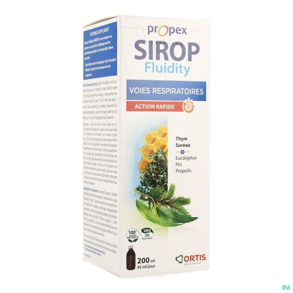 Ortis Propex Sirop Fluidifiant 200 Ml