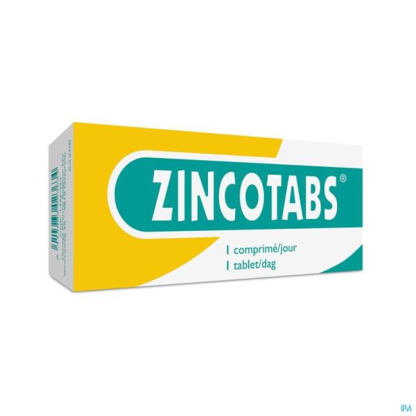 Zincotabs 60 Comprimés 160 Mg