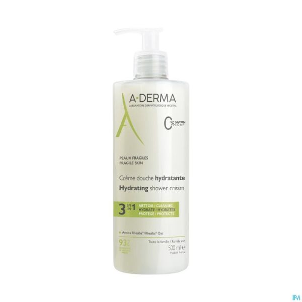 Aderma Indisp.crème Douche Hydratante 500ml