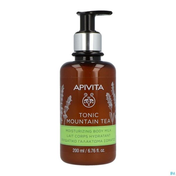Apivita Tonic Mountain Tea Moist. Body Milk 200ml