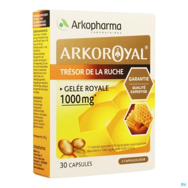 Arkoroyal Gelee Royale 30 Gélules