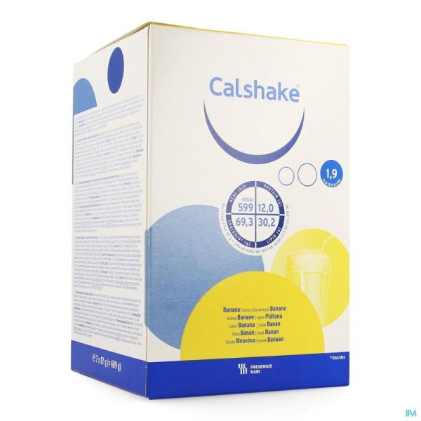 Calshake banane    sachets 7x87g 7951141